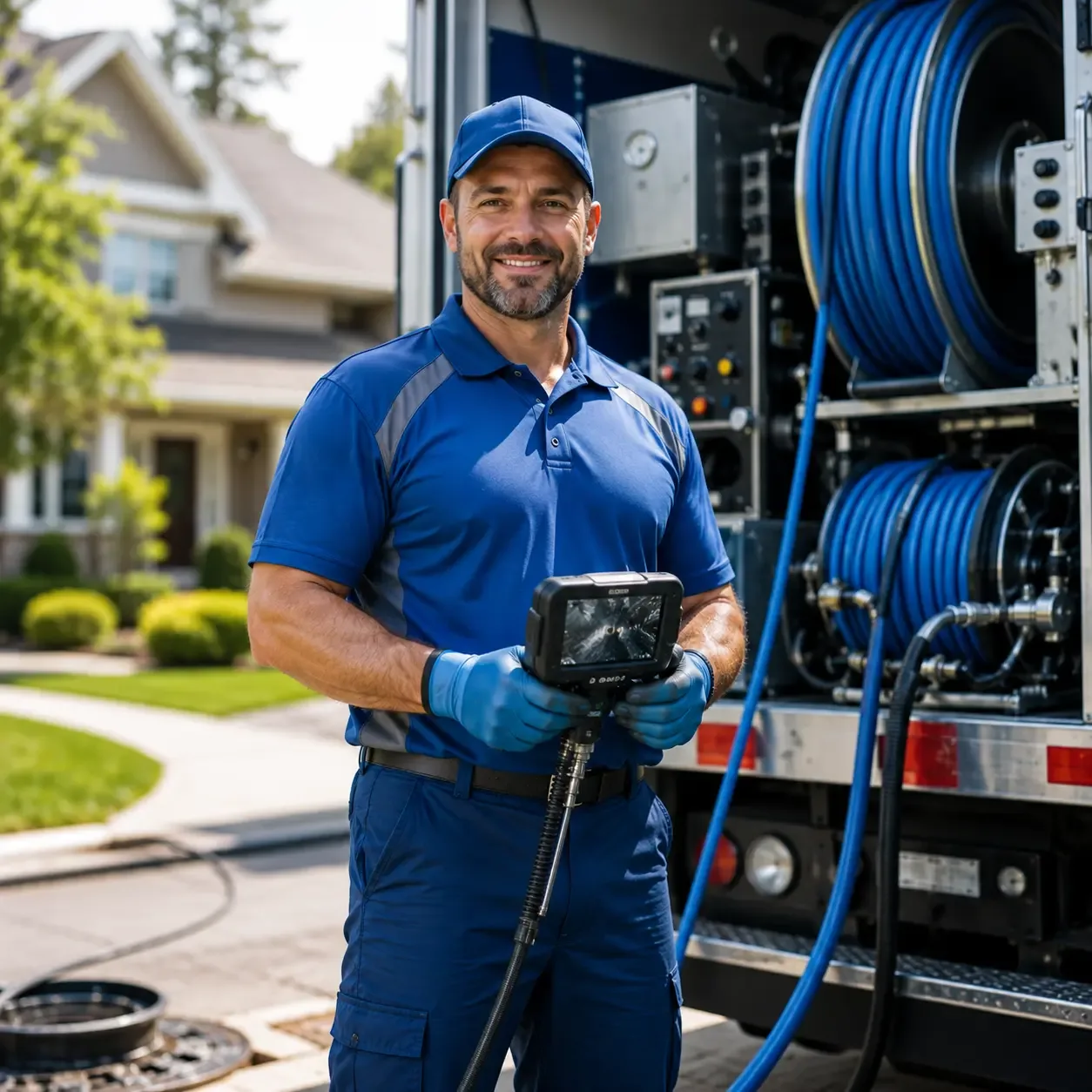 Local outdoor drain cleaning specialists in Rockville, MO